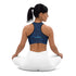Blue MahiMahi Padded Sports Bra